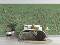 Lemon Tree Chinoiserie - Green - Le Petit Marché Home Furniture