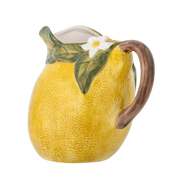 Limonade Jug, Yellow, Stoneware - Le Petit Marché Home Furniture