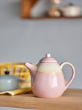 Louisa Teapot Rose, Stoneware - Le Petit Marché Home Furniture