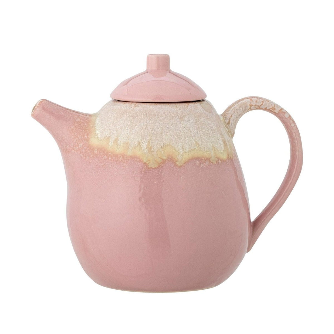 Louisa Teapot Rose, Stoneware - Le Petit Marché Home Furniture