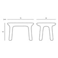 Luisa Table - Ocean - Le Petit Marché Home Furniture