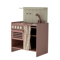 Mini Kitchen, Brown - Le Petit Marché Home Furniture