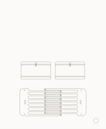 Mini+ sibling kit (additional parts to Mini+ cot bed incl. junior kit, white) - Le Petit Marché Home Furniture