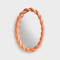 Mirror Braid Oval, Pink - Le Petit Marché Home Furniture