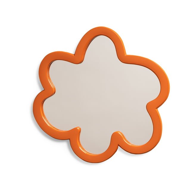 Mirror funky orange - Le Petit Marché Home Furniture