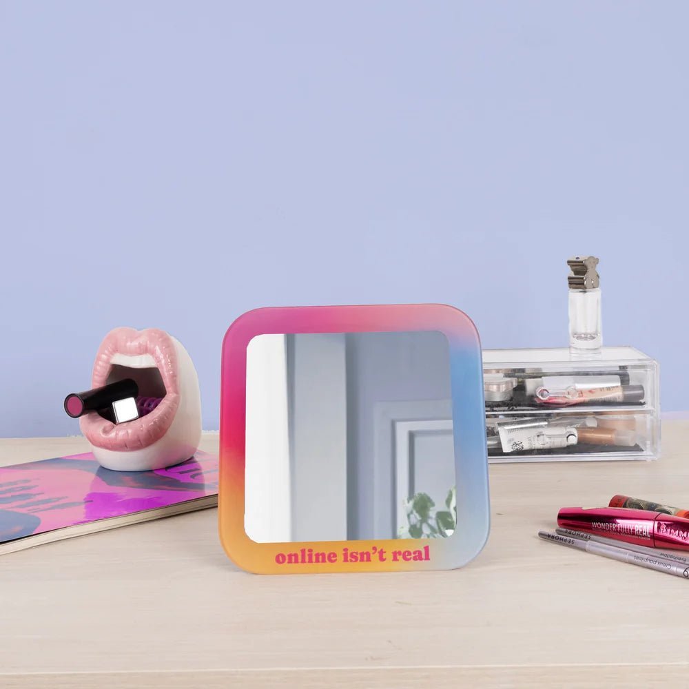 Mirror “Online isn't real” - Le Petit Marché Home Furniture