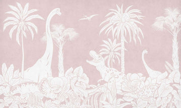 Monochrome Dino - Pink - Le Petit Marché Home Furniture