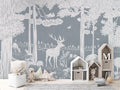 Monochrome Forest - Blue - Le Petit Marché Home Furniture