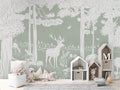 Monochrome Forest - Green - Le Petit Marché Home Furniture