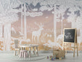 Monochrome Forest - Pink Sky - Le Petit Marché Home Furniture