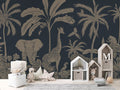 Monochrome Jungle - Blue Vintage - Le Petit Marché Home Furniture