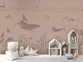 Monochrome Sea - Pink Vintage - Le Petit Marché Home Furniture