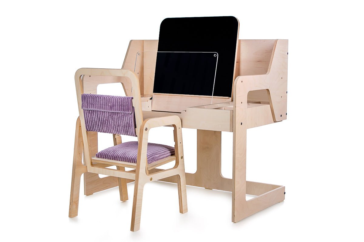 Montessori Evolutive Table & Chair Set - Le Petit Marché Home Furniture