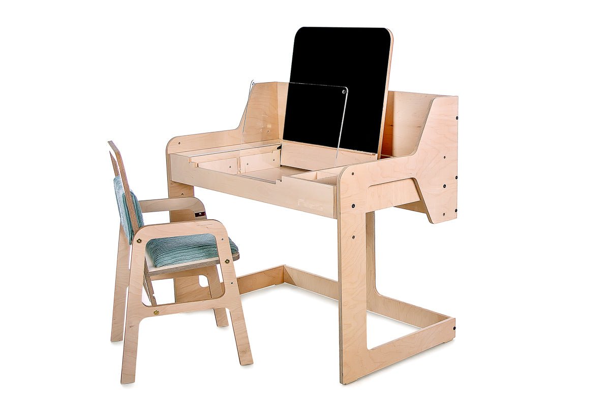 Montessori Evolutive Table & Chair Set - Le Petit Marché Home Furniture