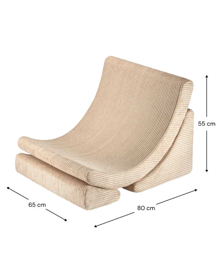 Moon Chair, Brown Sugar (Pre - Order) - Le Petit Marché Home Furniture