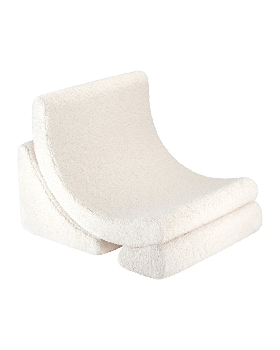 Moon Chair, Cream White (Pre Order) - Le Petit Marché Home Furniture