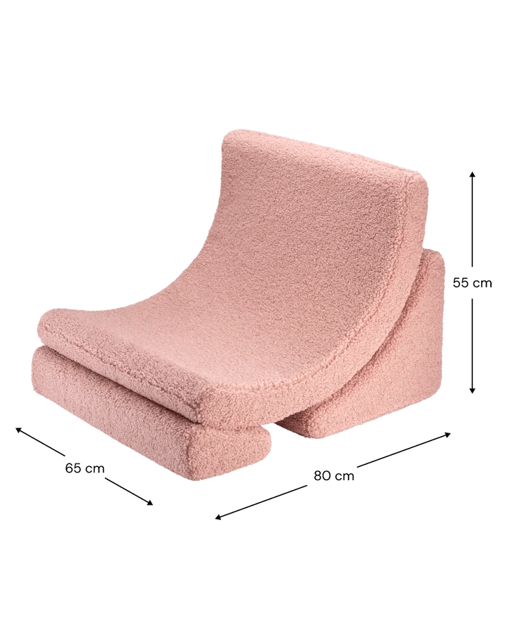 Moon Chair, Guava (Pre - Order) - Le Petit Marché Home Furniture