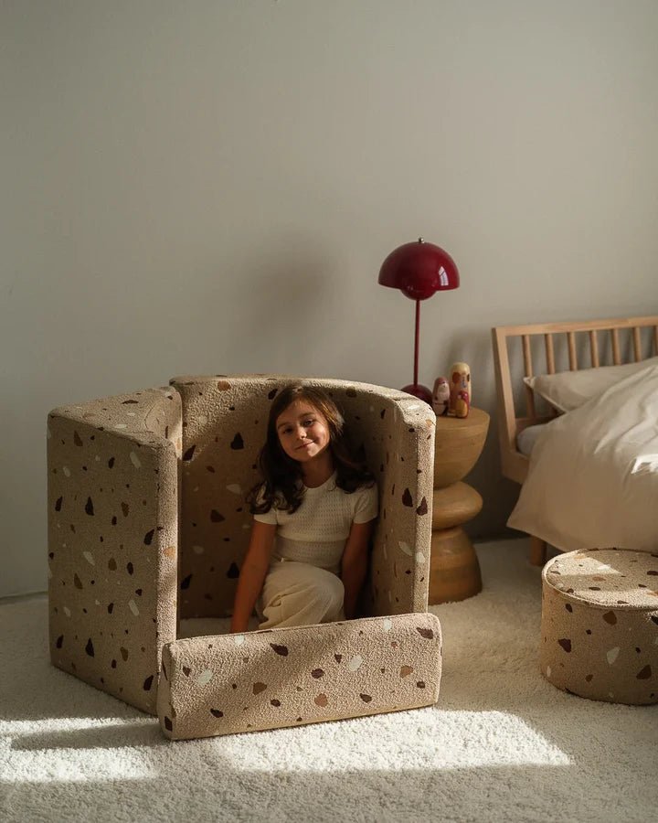 Moon Chair, Terrazzo Sand (Pre Order) - Le Petit Marché Home Furniture