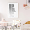 More, Poster, 20x30cm - Le Petit Marché Home Furniture