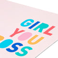 Mouse Pad “Girl you are the boss” , XXL - Le Petit Marché Home Furniture