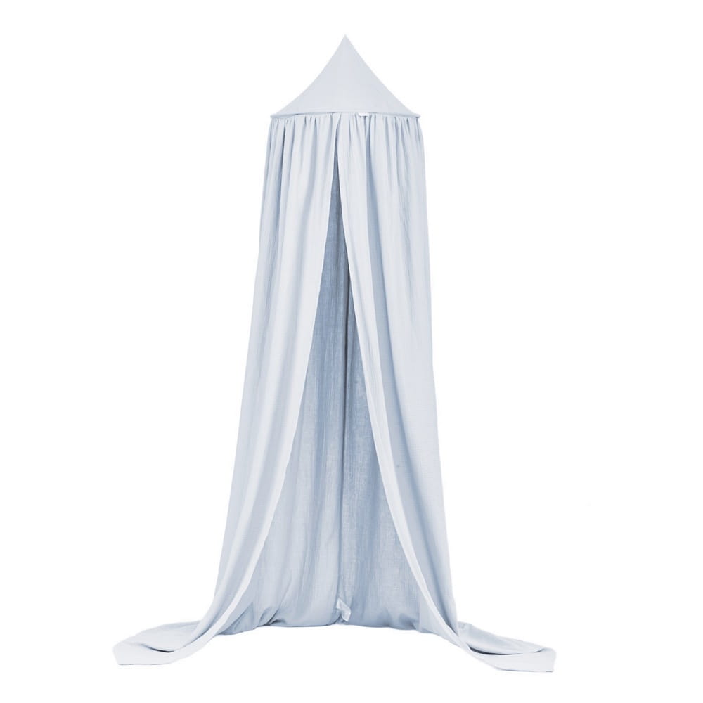 Muselin Canopy Light Blue, FI 50 cm - Le Petit Marché Home Furniture