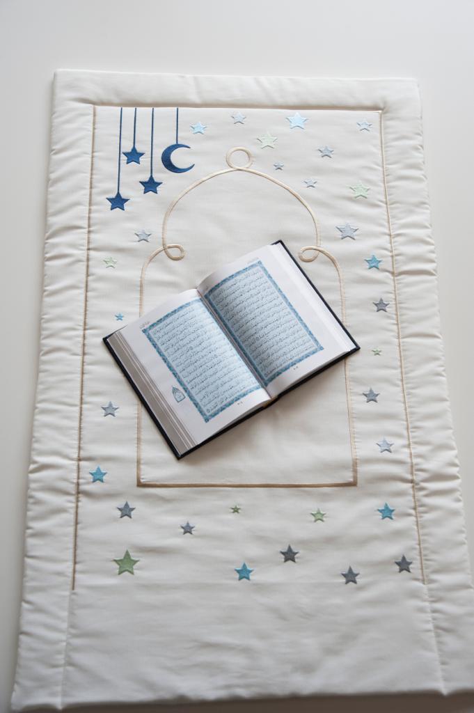 My First Prayer Mat, Blue - Le Petit Marché Home Furniture