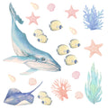 Ocean Animals I, Wall Stickers - Le Petit Marché Home Furniture