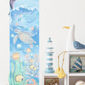 Ocean, Height Measure, Wall Stickers - Le Petit Marché Home Furniture