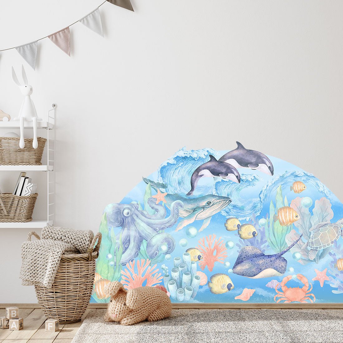 Ocean, Wall Stickers - Le Petit Marché Home Furniture