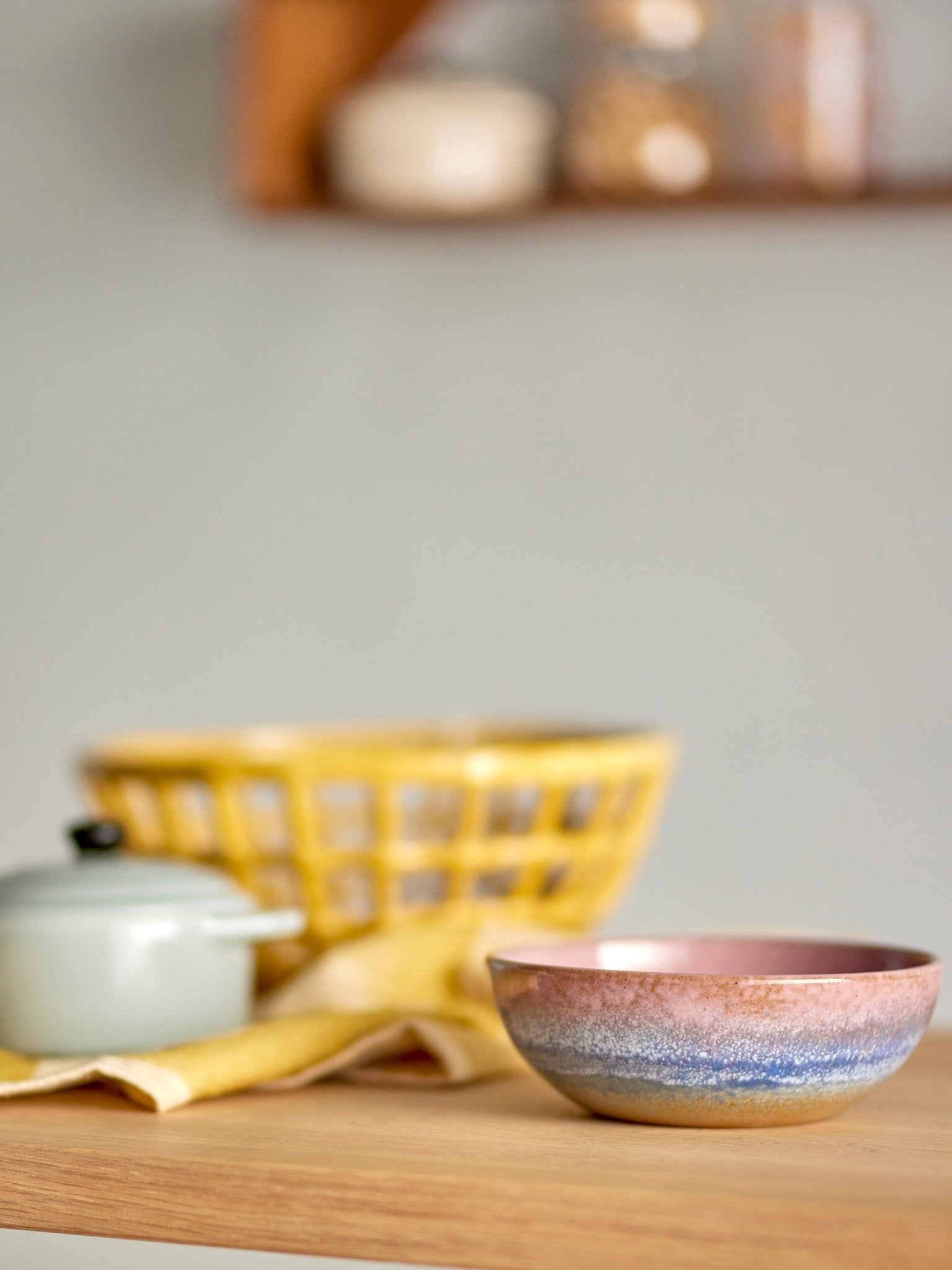 Paula Bowl Rose, Stoneware - Le Petit Marché Home Furniture