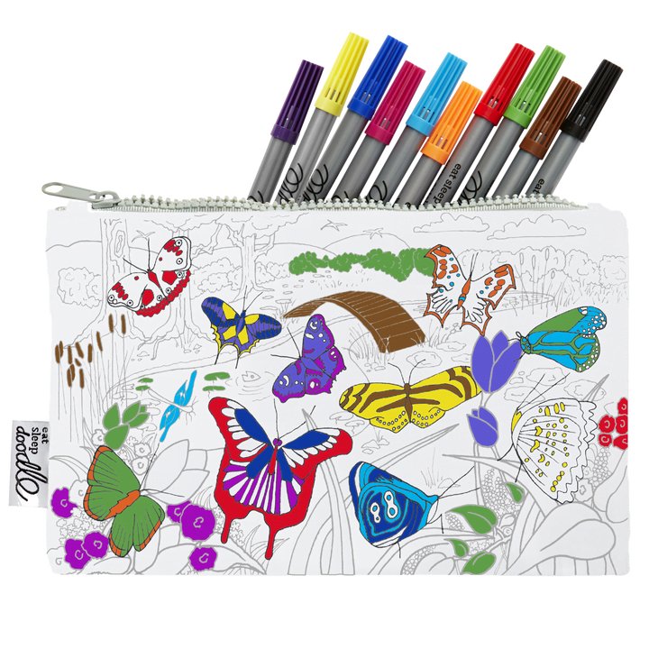 Pencilcase, Butterfly - Le Petit Marché Home Furniture