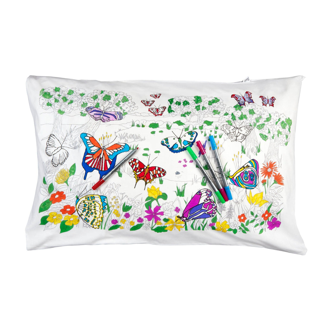 Pillowcase, Butterfly - Le Petit Marché Home Furniture