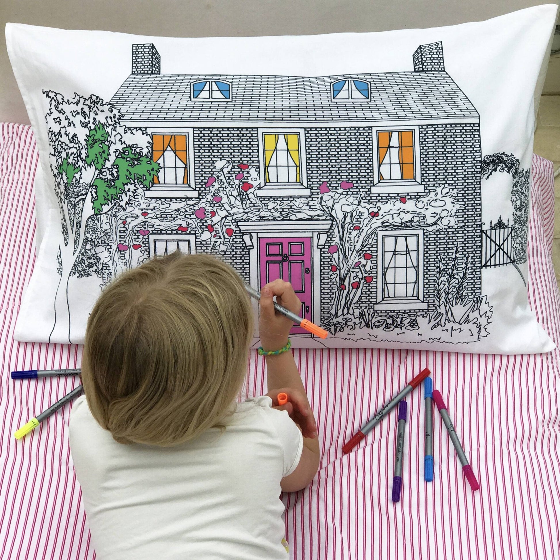 Pillowcase, Doll House Decorative - Le Petit Marché Home Furniture