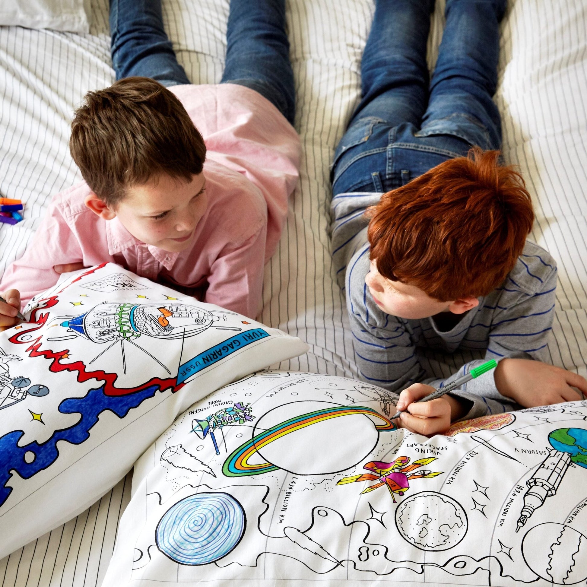 Pillowcase, Space Explorer - Le Petit Marché Home Furniture