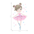 Pink Ballerina, Wall Stickers - Le Petit Marché Home Furniture