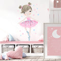 Pink Ballerina, Wall Stickers - Le Petit Marché Home Furniture