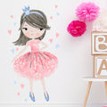 Pink Princess, Wall Stickers - Le Petit Marché Home Furniture