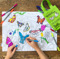 Placemat To Go, Butterflies - Le Petit Marché Home Furniture