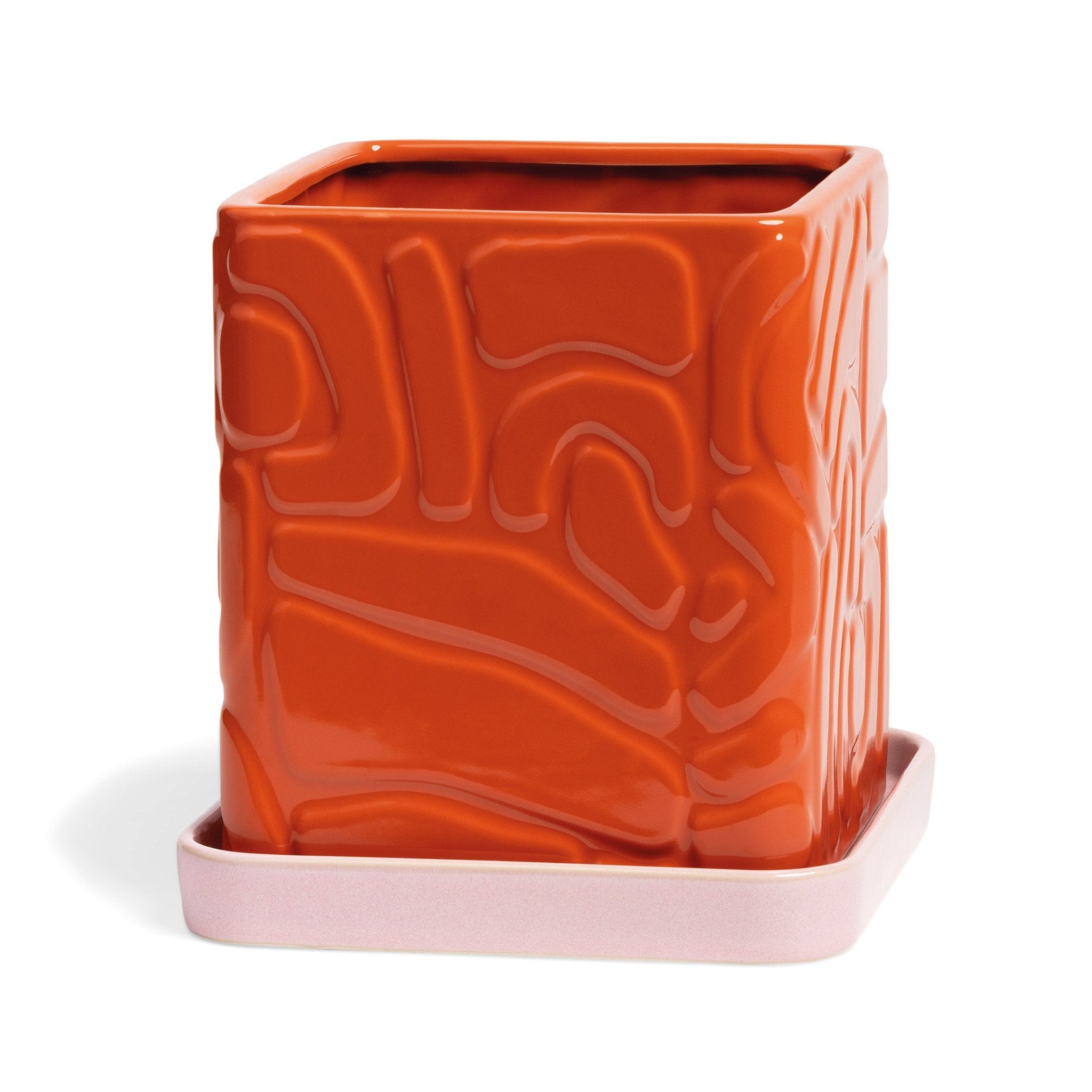 Planter Tribe Red - Le Petit Marché Home Furniture