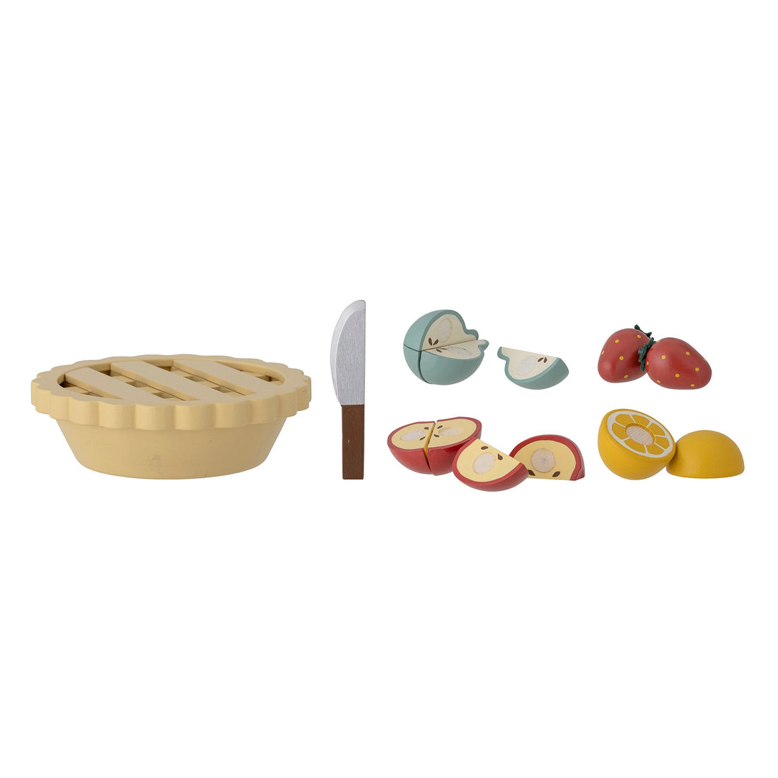 Play Set Food Gabie, Yellow, Set of 7 - Le Petit Marché Home Furniture