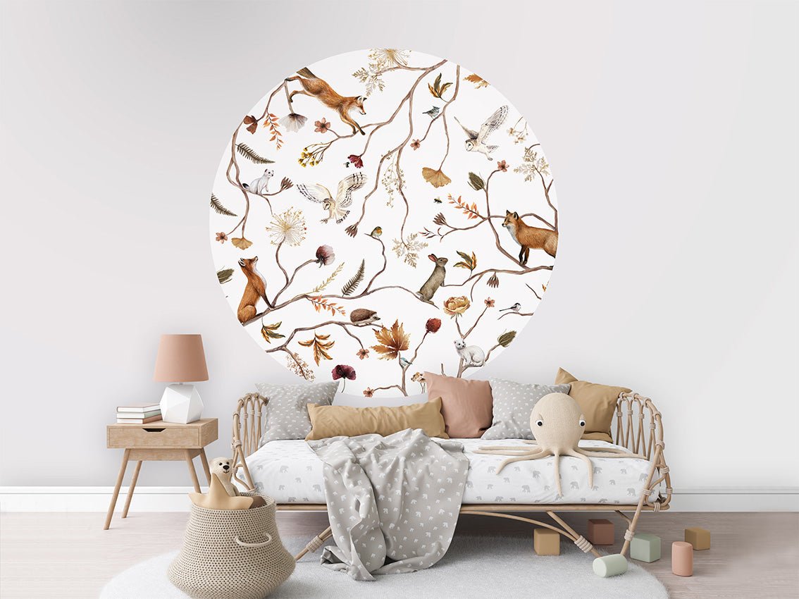 Playful Forest - Circle - Le Petit Marché Home Furniture