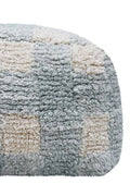 Pouf Vichy Blue Sage - Le Petit Marché Home Furniture