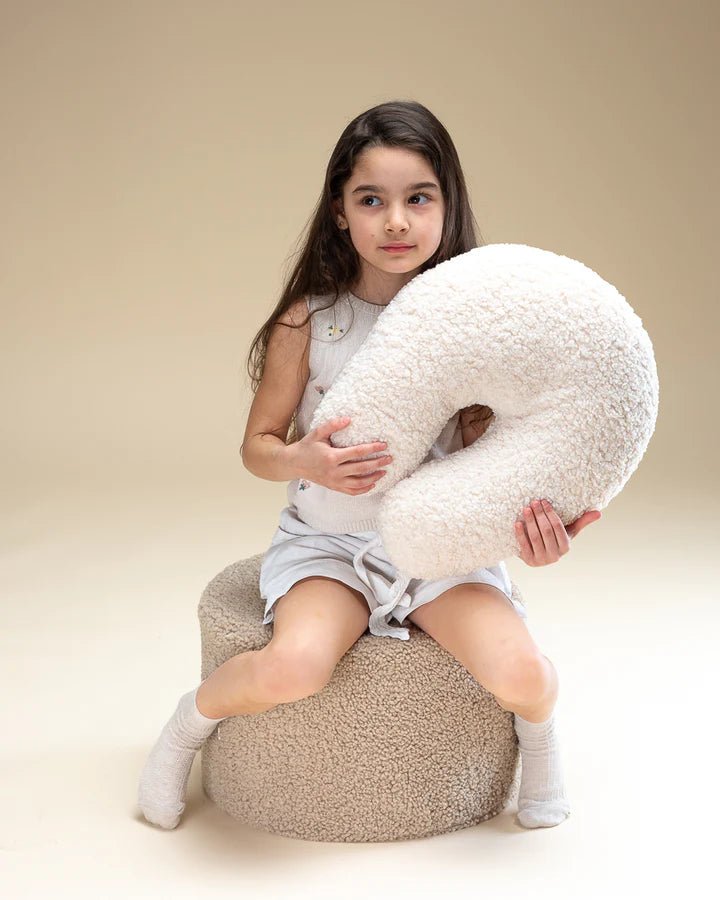 Pouffe, Biscuit (Pre - Order) - Le Petit Marché Home Furniture