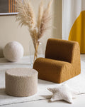 Pouffe, Biscuit (Pre - Order) - Le Petit Marché Home Furniture