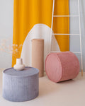 Pouffe, Pink Mousse (Pre - Order) - Le Petit Marché Home Furniture