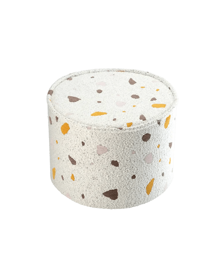 Pouffe, Terrazzo Marble (Pre - Order) - Le Petit Marché Home Furniture