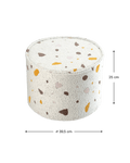 Pouffe, Terrazzo Marble (Pre - Order) - Le Petit Marché Home Furniture