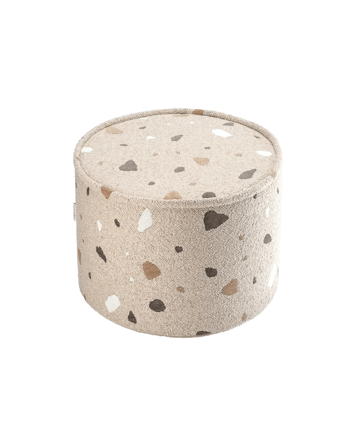 Pouffe, Terrazzo Sand (Pre - Order) - Le Petit Marché Home Furniture