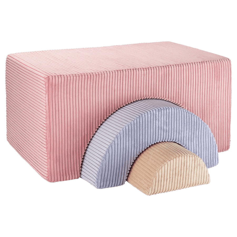 Rainbow Playset, Pink Mousse - Le Petit Marché Home Furniture