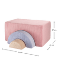 Rainbow Playset, Pink Mousse (Pre - Order) - Le Petit Marché Home Furniture